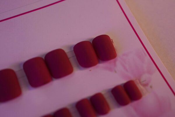 Bridal-Collection-Maroon-Matte-with-Glitter