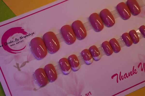 French Pink – Medium Round Shape - Image 5