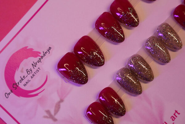 Maroor Shade with Falling glitter - Image 6