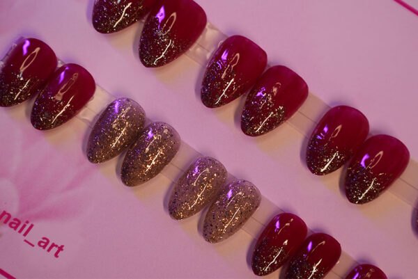 Maroor Shade with Falling glitter - Image 7