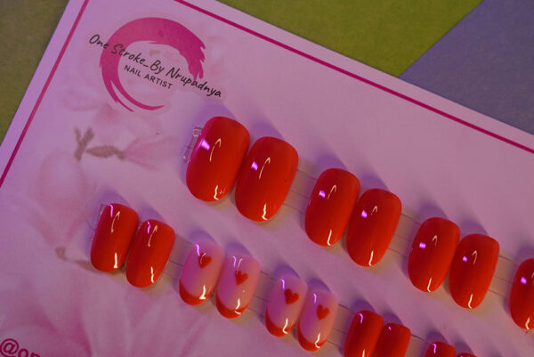 Shiny orange-Medium Round Shape